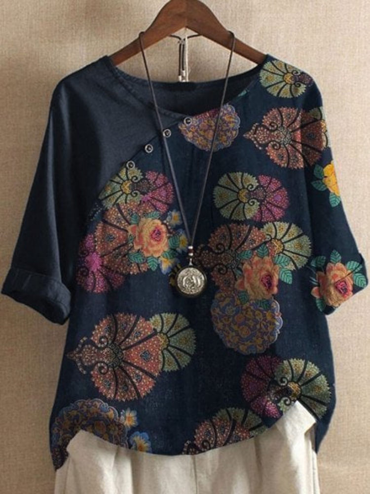 Isla | Women’s Shirt | Floral Short-Sleeve Lightweight