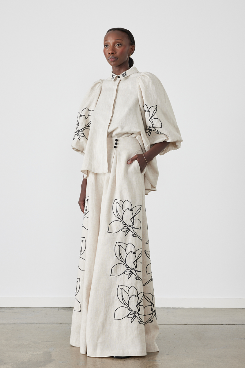 Embroidered Oversized Set | Effortless & Elegant | Perfect for Luxe Casual Wear