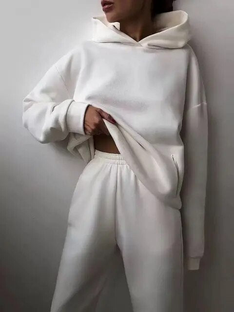 Women's Hoodie and Sweatpants Set