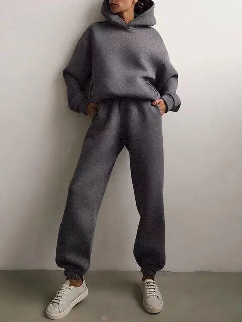 Women's Hoodie and Sweatpants Set