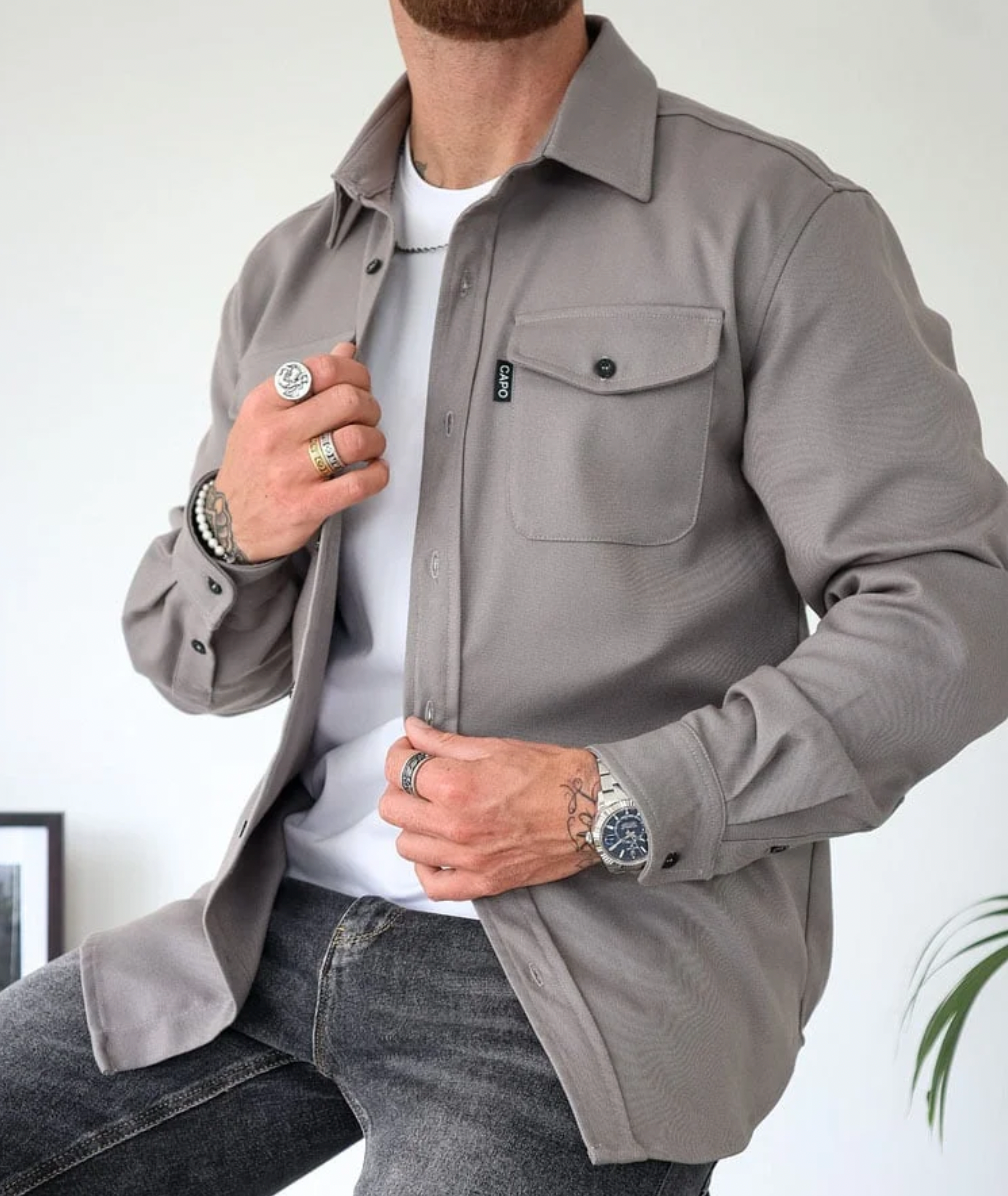 Men's Shirt – Long Sleeve, Tailored Fit