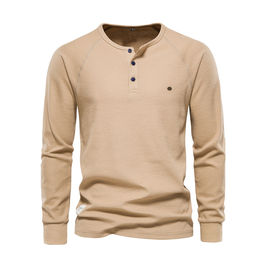 Men's long-sleeved shirt – soft fabric