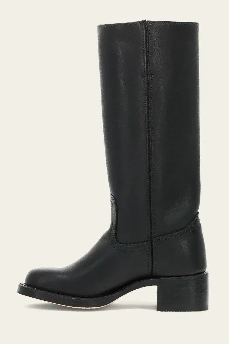 Women's Over-the-Knee Boots – Fitted Cut with Structured Sole
