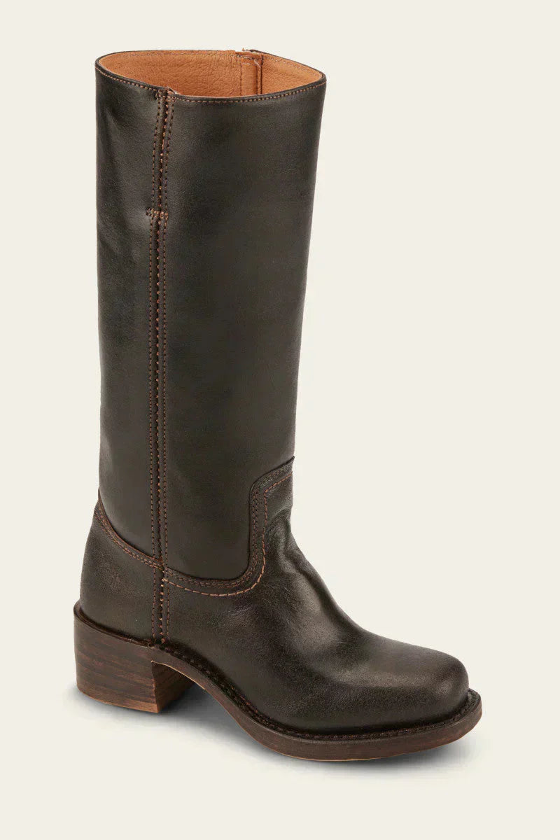 Women's Over-the-Knee Boots – Fitted Cut with Structured Sole