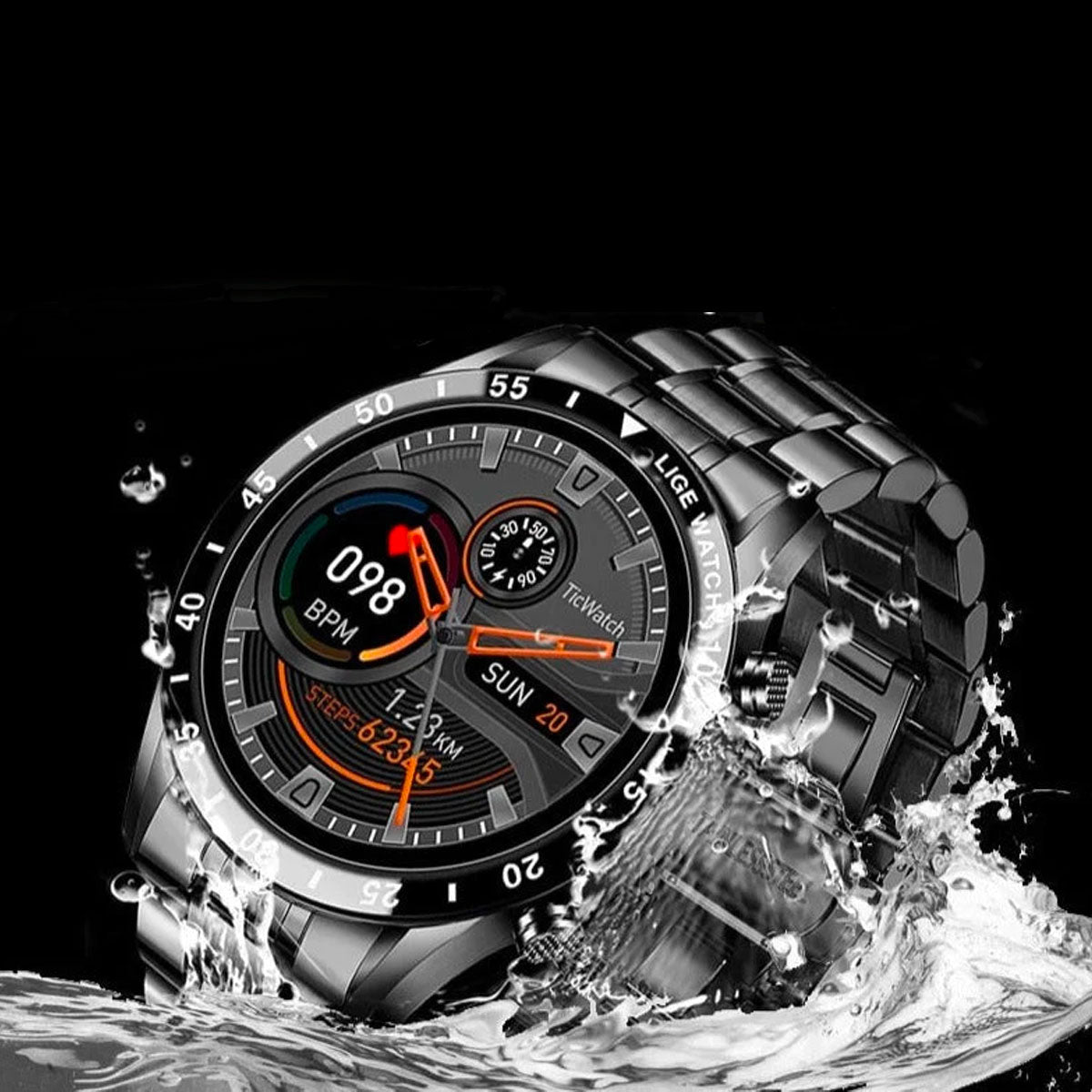 Men’s Smart Watch – Fitness Tracker and Alerts