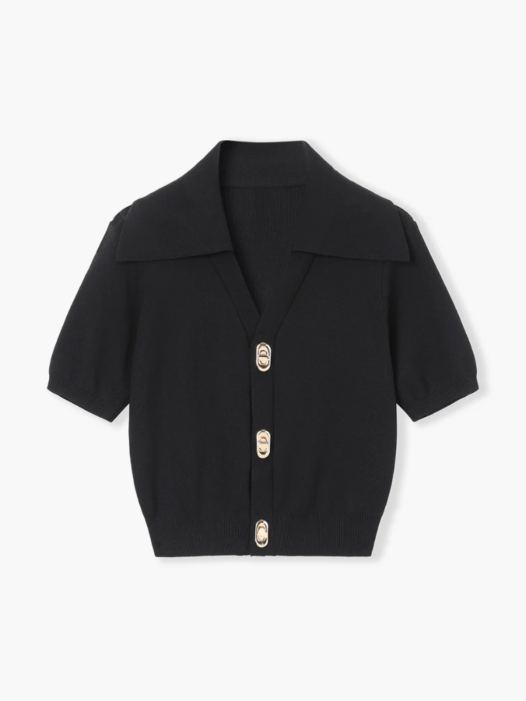 Lina | Women’s Top | Effortless Collared Minimal