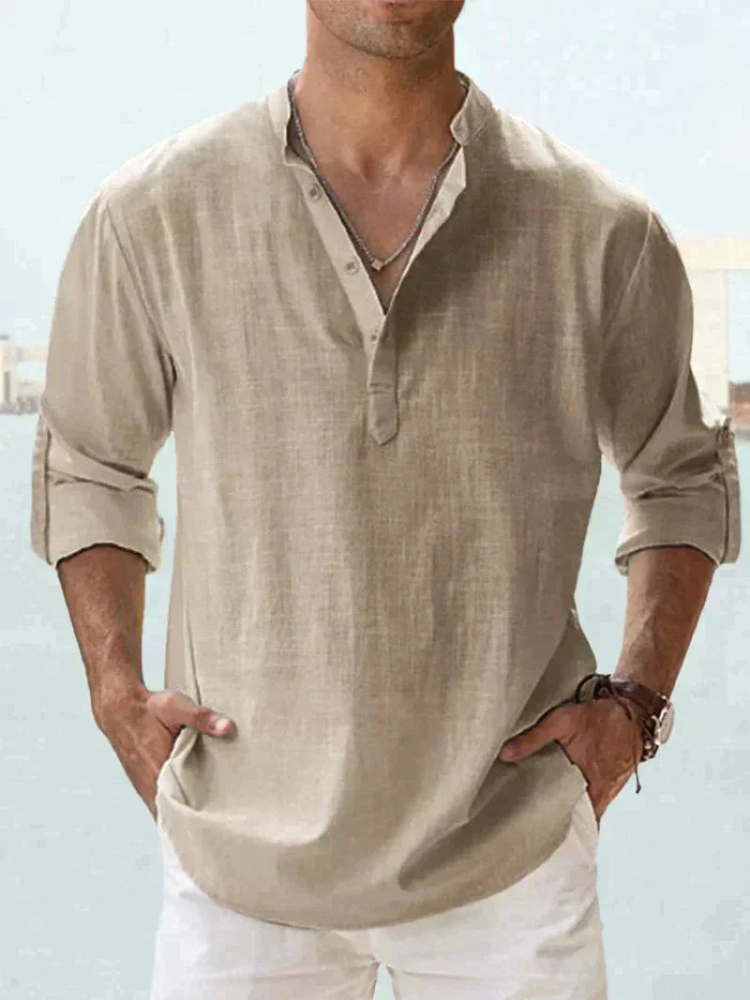 Lior | Men’s Shirt | Classic Linen Summer Fit