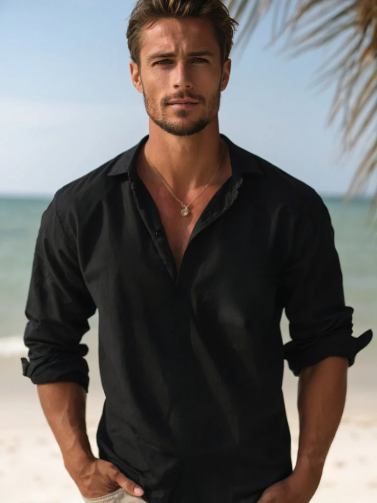 Lior | Men’s Shirt | Classic Linen Summer Fit