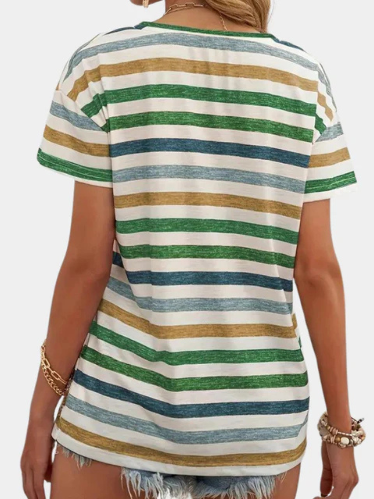 Mabel | Women’s T-Shirt | Striped Soft Touch