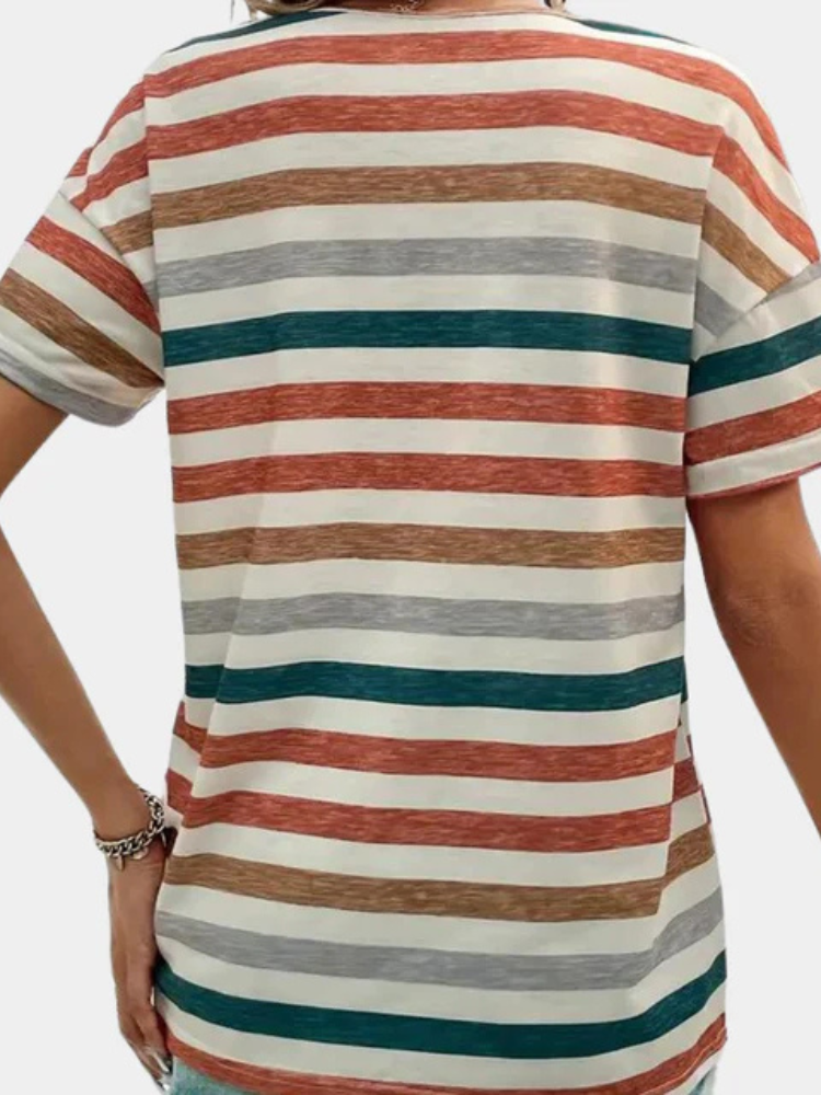 Mabel | Women’s T-Shirt | Striped Soft Touch