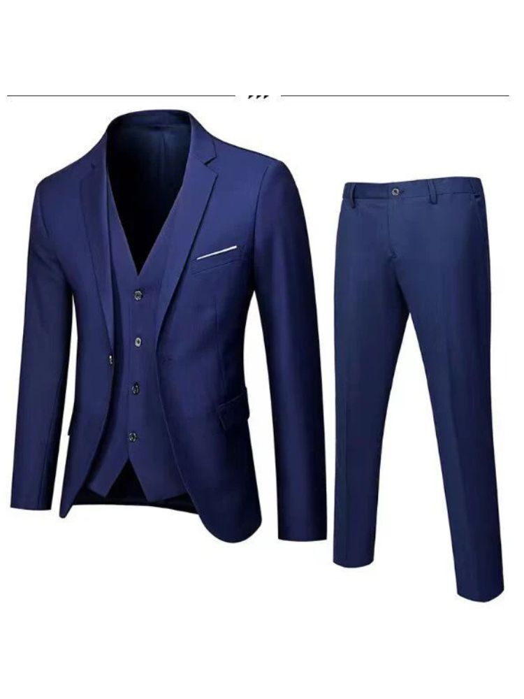 Matheo | Men’s Wool Suit Set | 3-Piece & Tailored