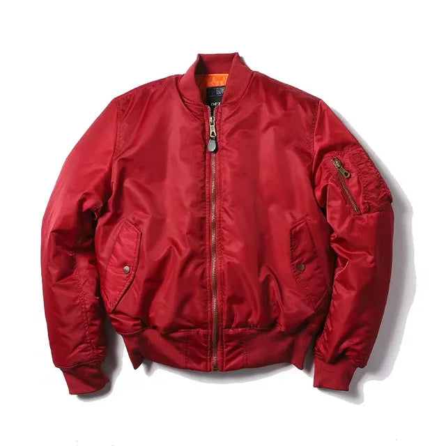 Ardeno - Unisex Bomber Jacket With Zip Closure
