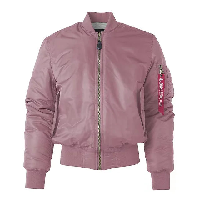 Ardeno - Unisex Bomber Jacket With Zip Closure