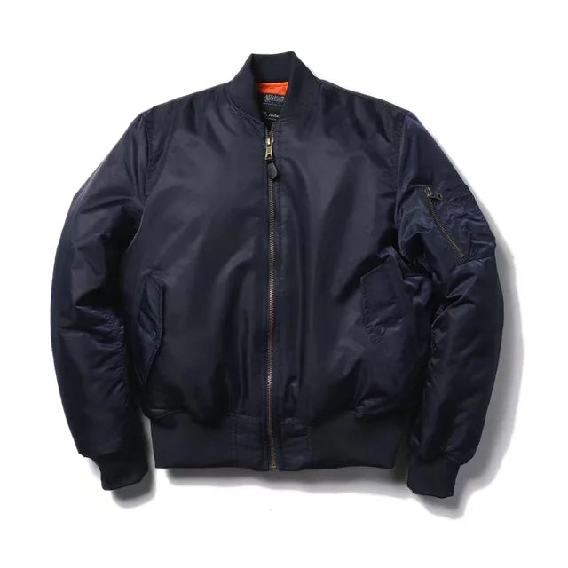 Ardeno - Unisex Bomber Jacket With Zip Closure