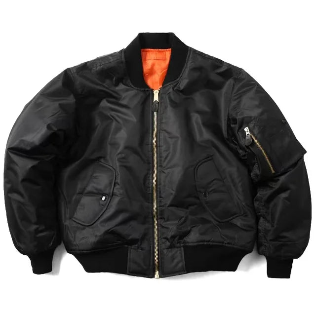 Ardeno - Unisex Bomber Jacket With Zip Closure