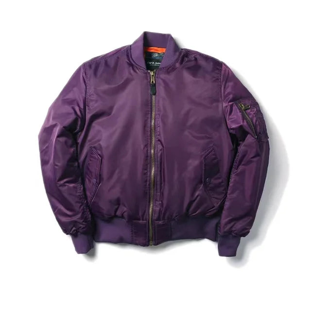 Ardeno - Unisex Bomber Jacket With Zip Closure