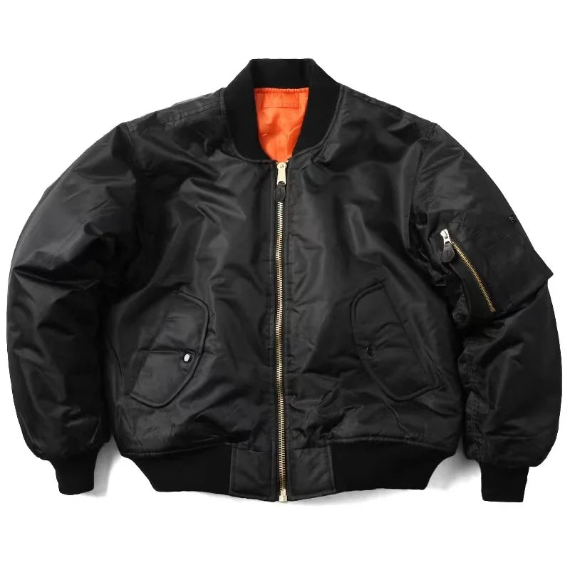 Ardeno - Unisex Bomber Jacket With Zip Closure