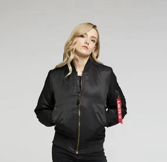 Ardeno - Unisex Bomber Jacket With Zip Closure