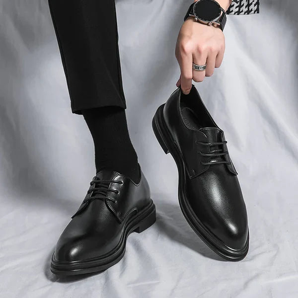 Men’s Glossy Derby Dress Shoes | Formal