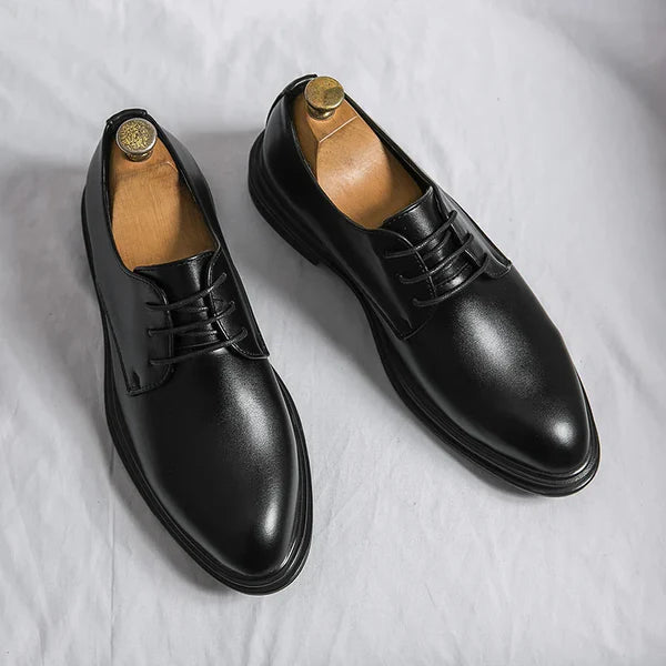 Men’s Glossy Derby Dress Shoes | Formal