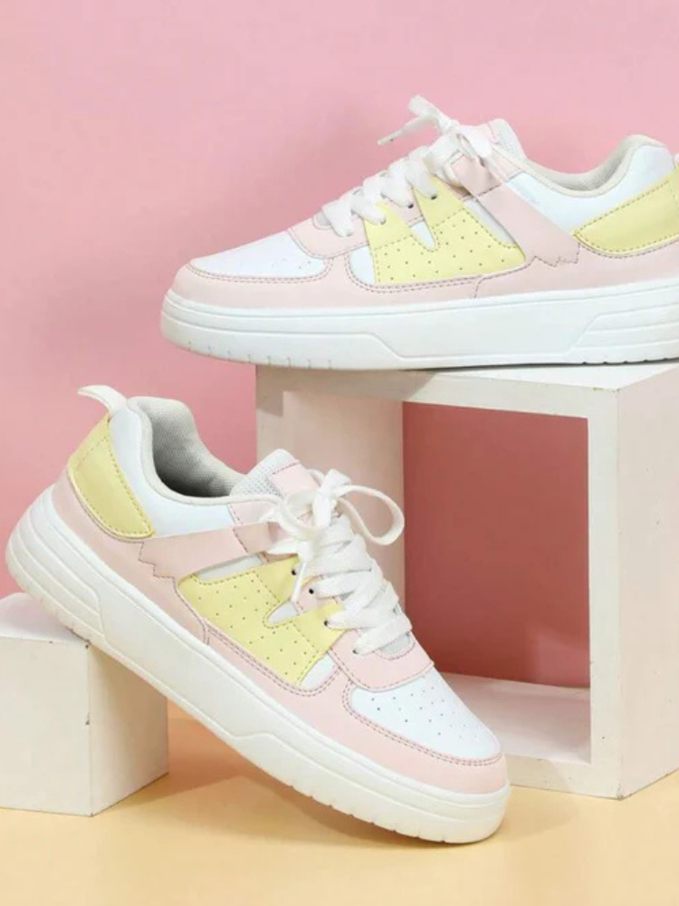 Mila | Women’s Soft Print Sneakers | Versatile & Cushioned