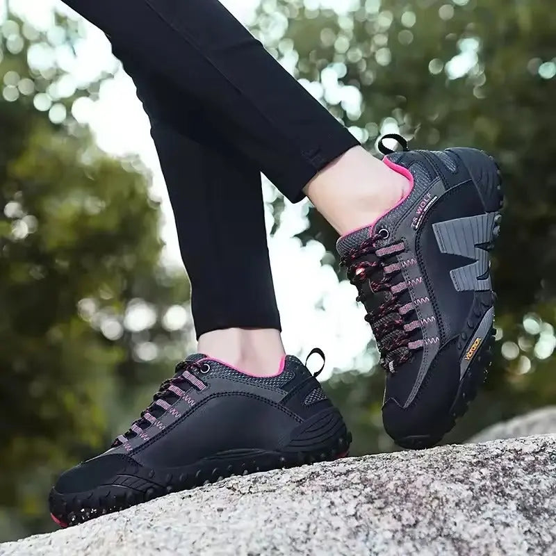 Hiking boots for men and women – lace-up outdoor boots