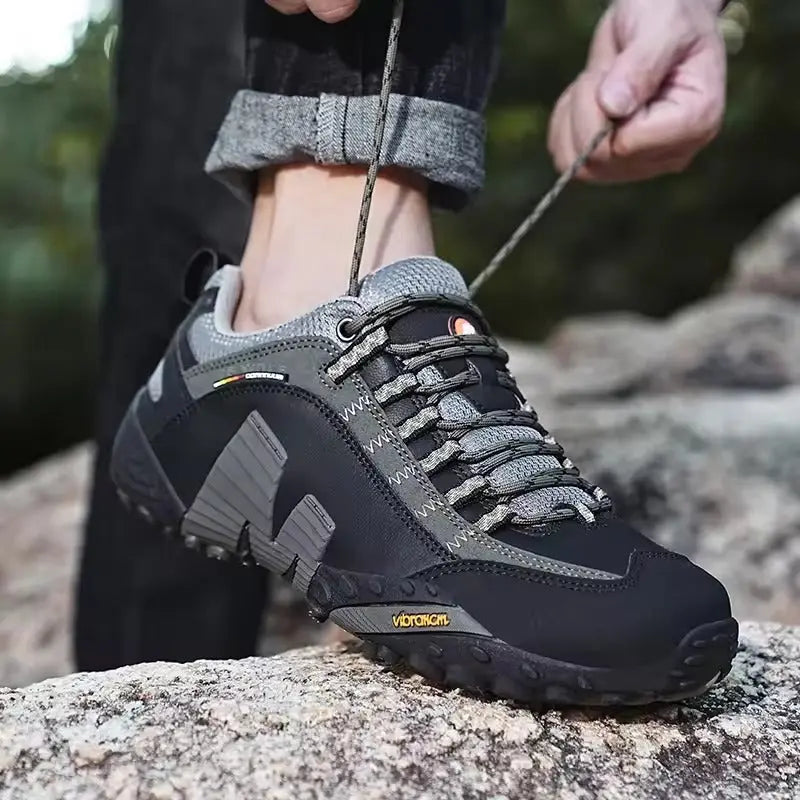 Hiking boots for men and women – lace-up outdoor boots