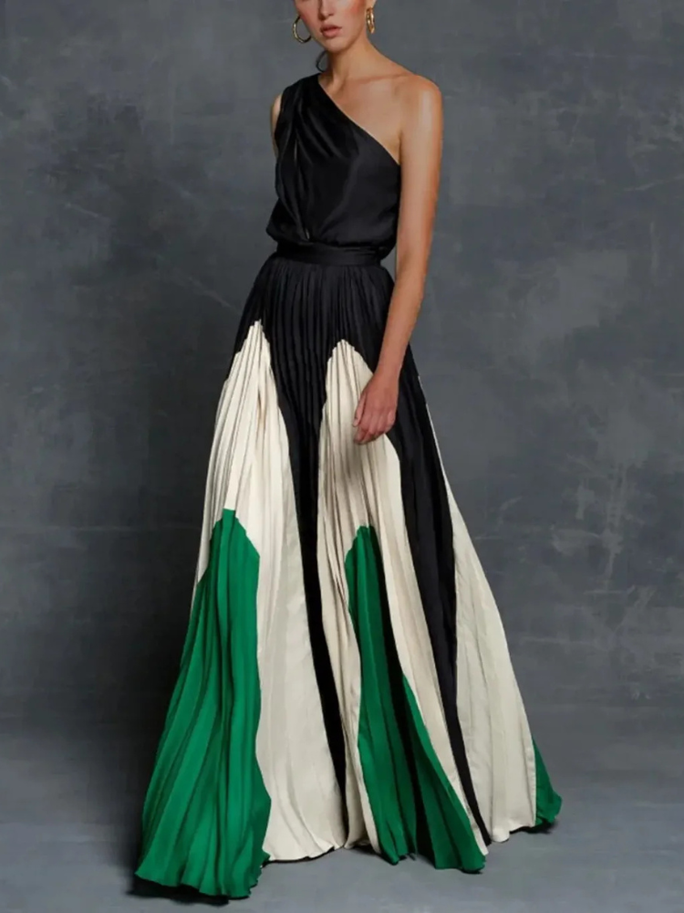 Naomi | Women’s Maxi Dress | One-Shoulder
