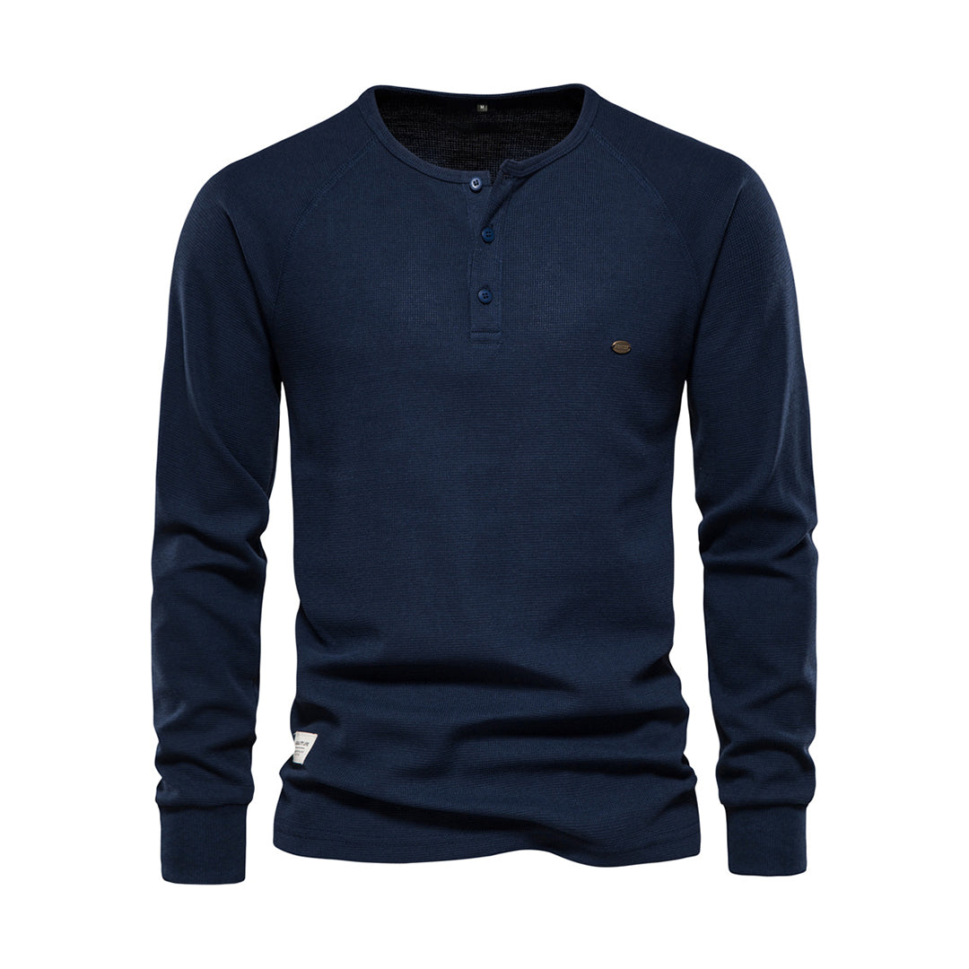 Men's long-sleeved shirt – soft fabric