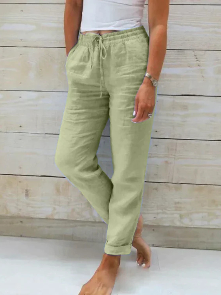 Nora | Women’s Linen Trousers | Breezy & Elegant