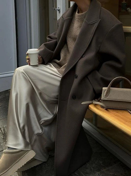 Women’s Oversized Jacket | Long-Length Coat