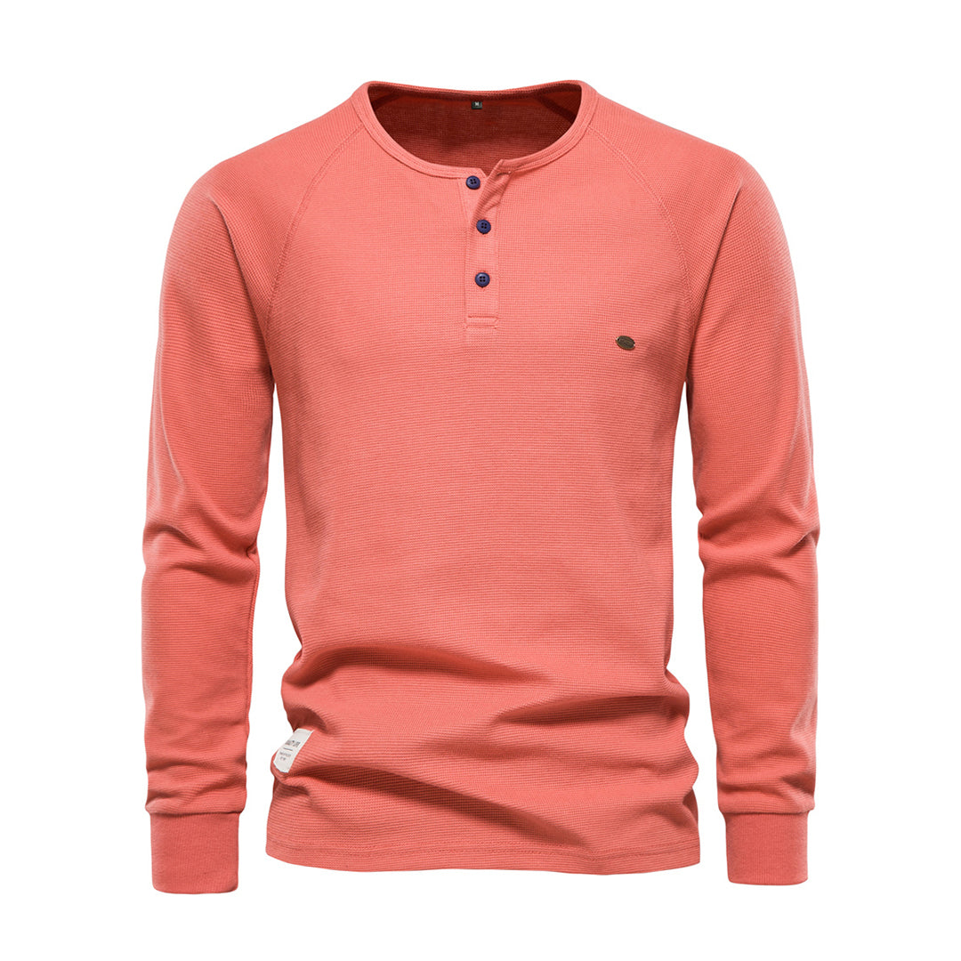 Men's long-sleeved shirt – soft fabric