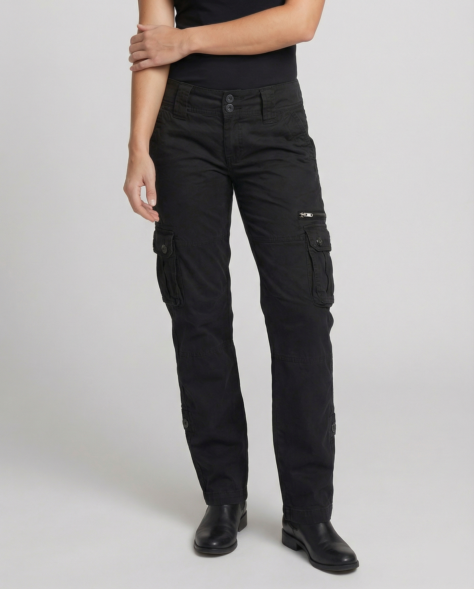 Zafira - Womens Cargo Trousers With Utility Pockets