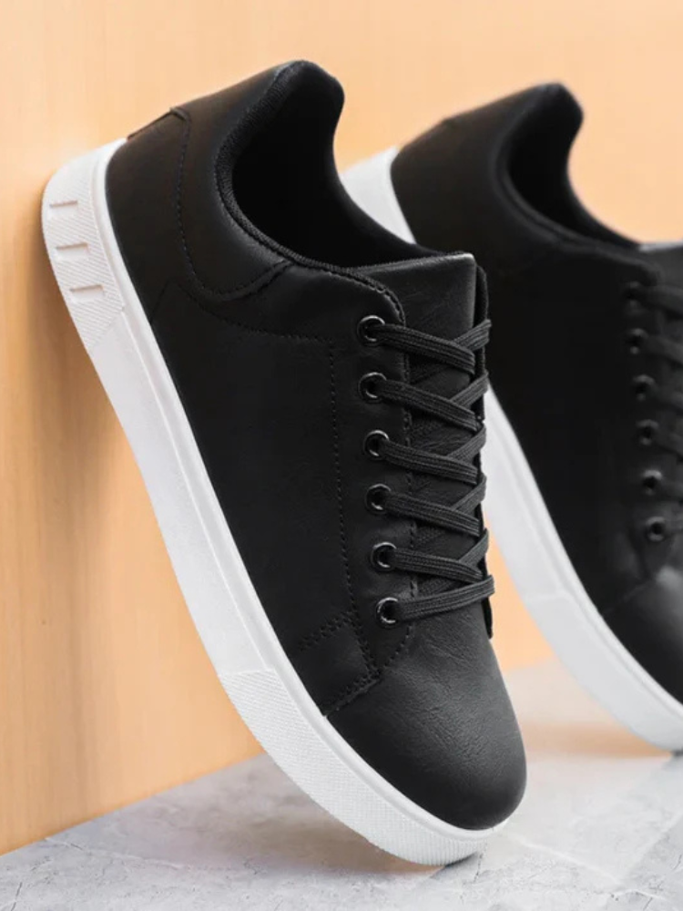 Reese | Men Leather Sneakers | Sleek Modern Everyday Fit