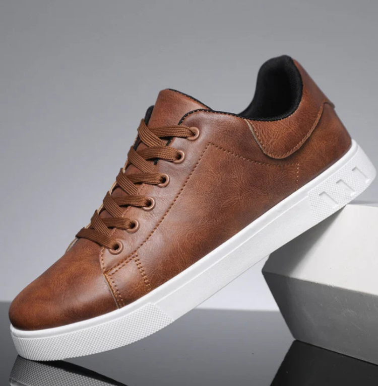 Reese | Men Leather Sneakers | Sleek Modern Everyday Fit