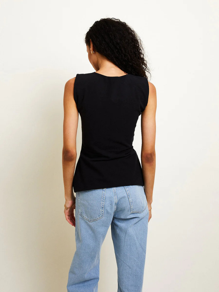 Reva | Women’s Tank Top | Cotton Knotted Multi-Wear