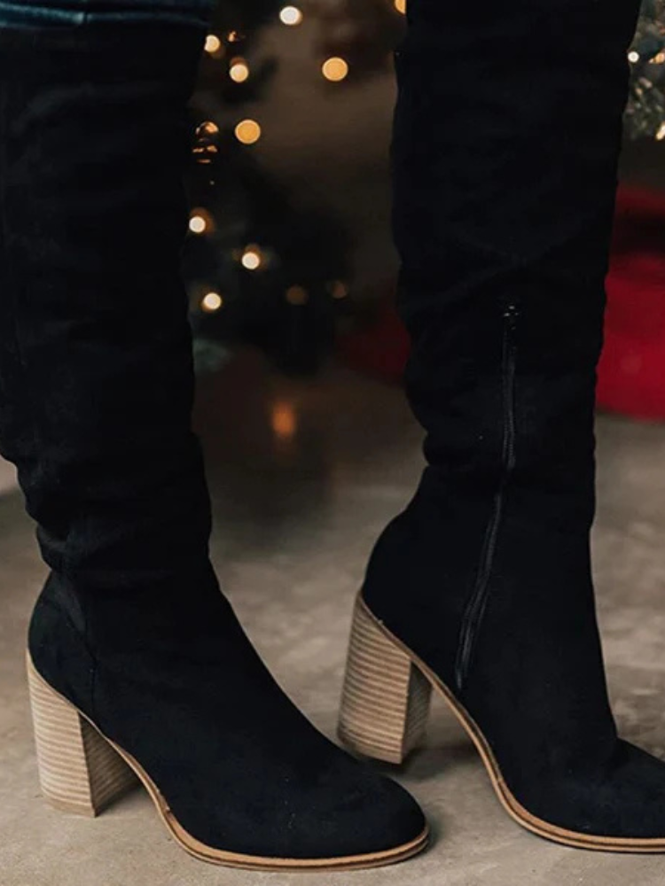 Rhea | Women’s Suede Boots | Timeless & Comfortable