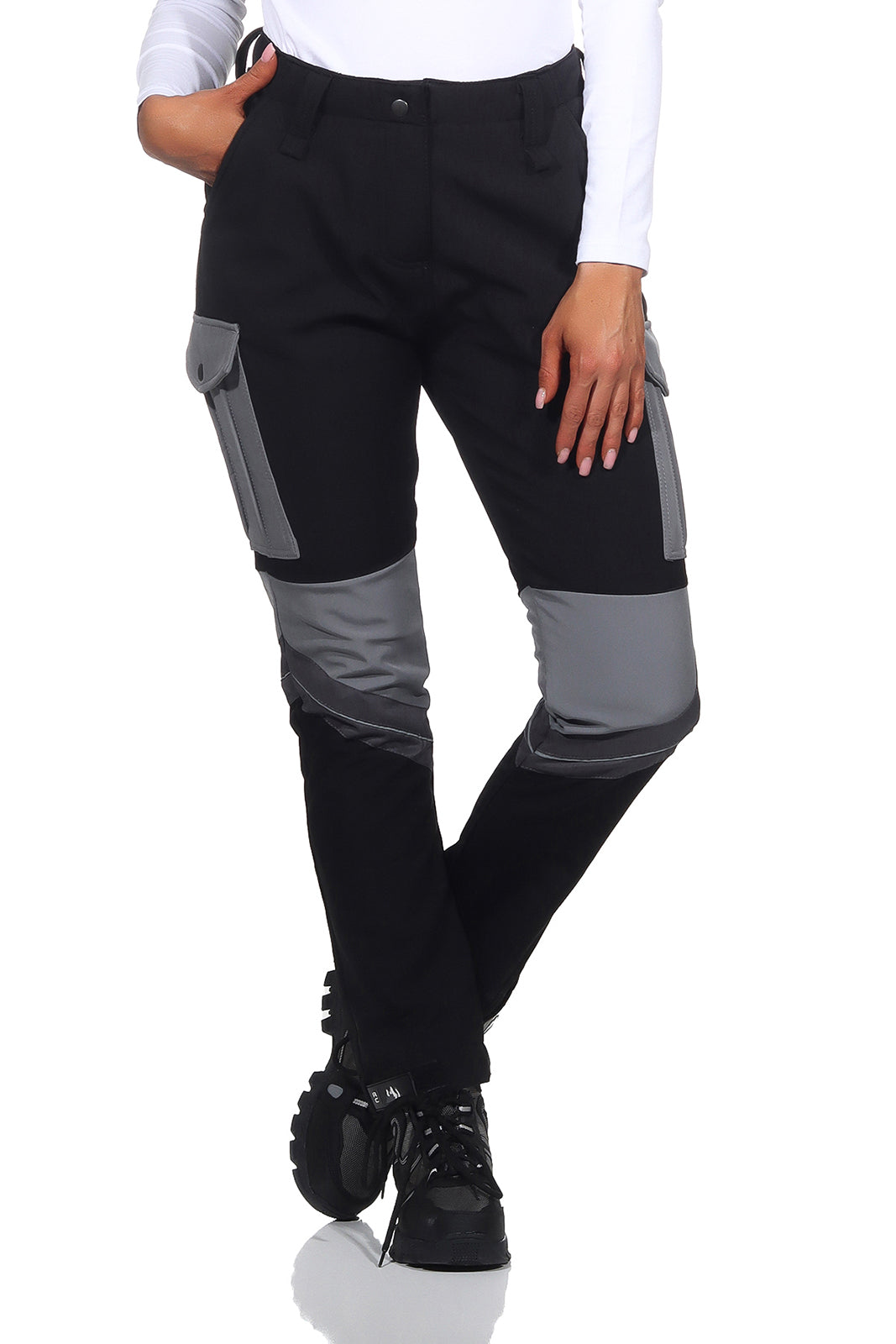 Women's Outdoor Trousers – Slim Fit with Pockets