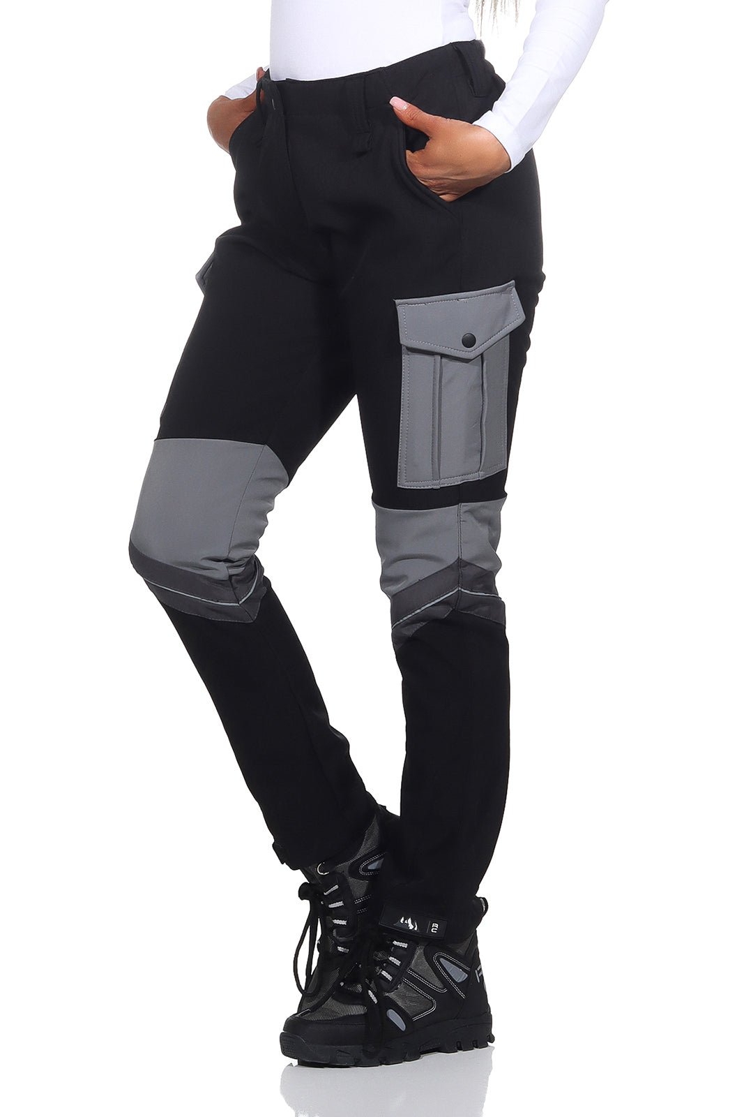 Women's Outdoor Trousers – Slim Fit with Pockets