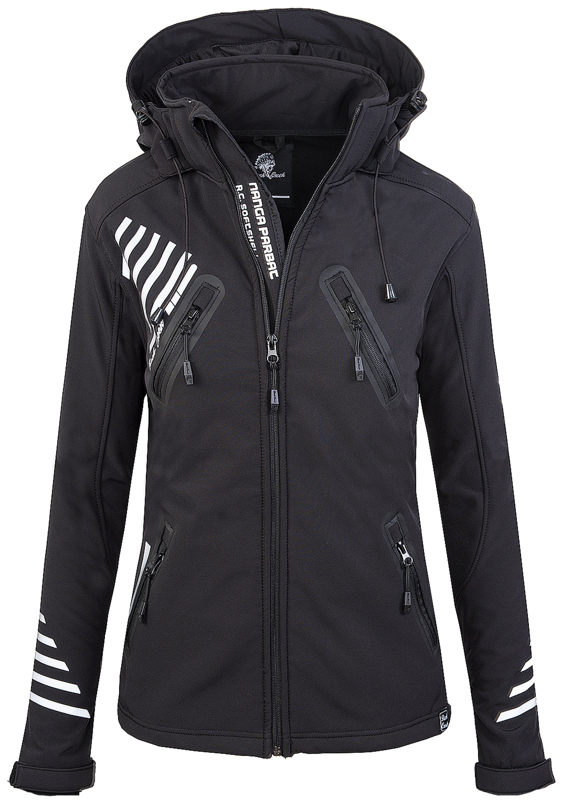 Women's outdoor jacket – regular fit, zip fastening