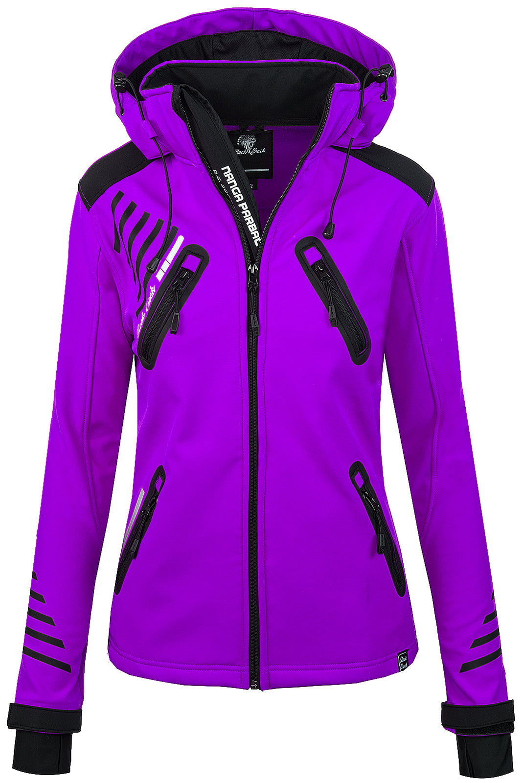 Women's outdoor jacket – regular fit, zip fastening