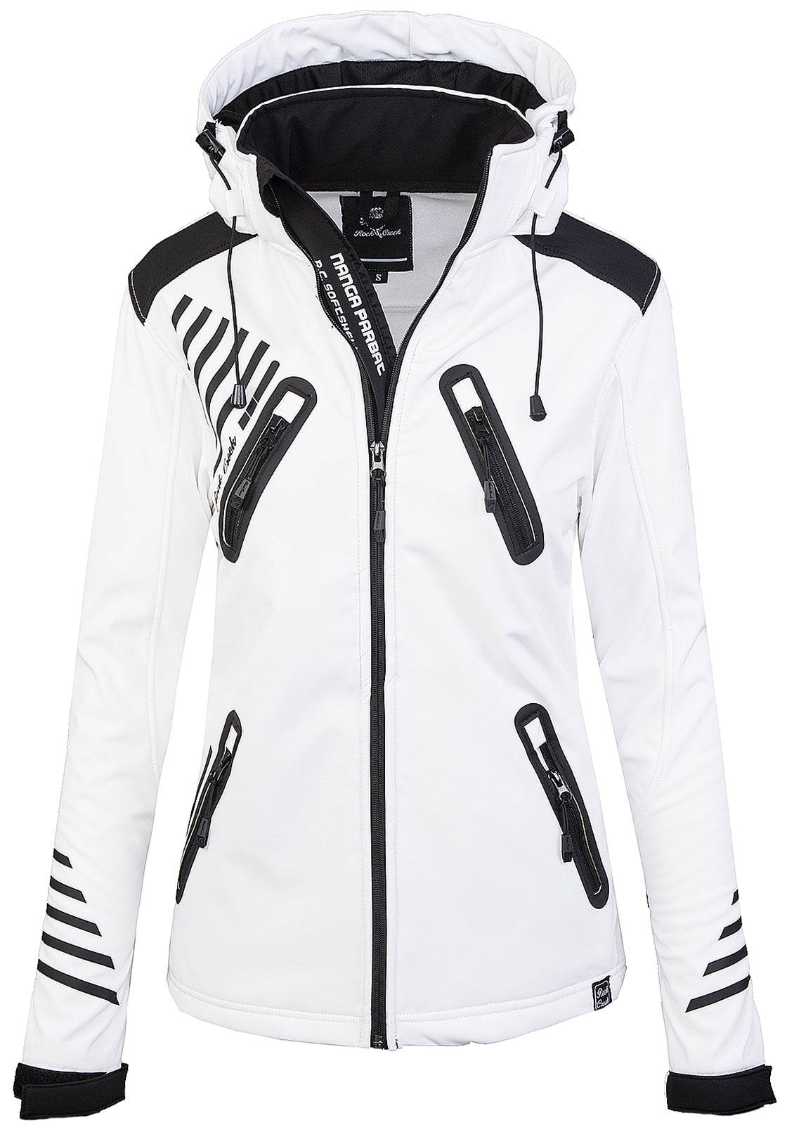 Women's outdoor jacket – regular fit, zip fastening