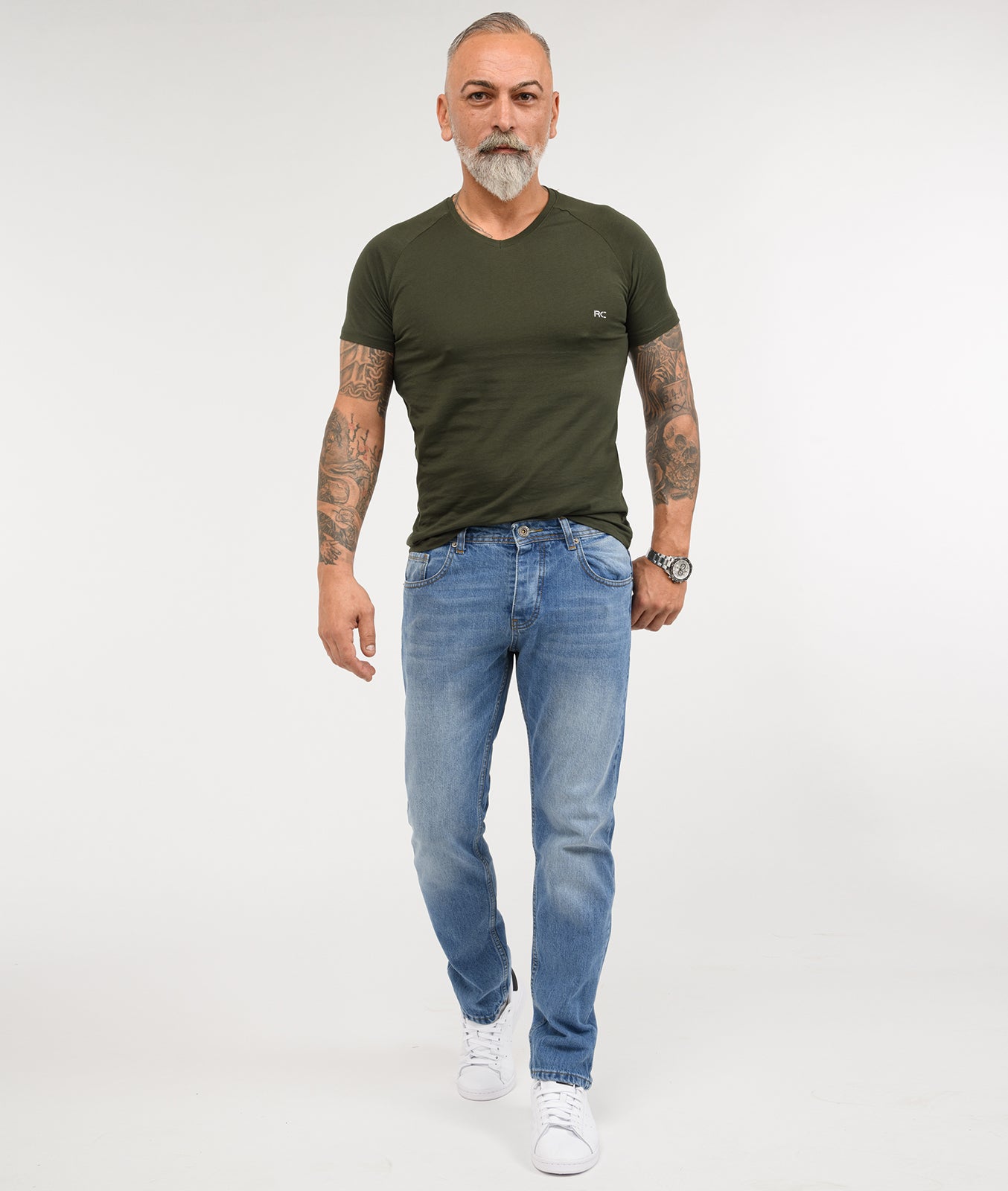 Men's Trousers - Regular Fit Light Blue