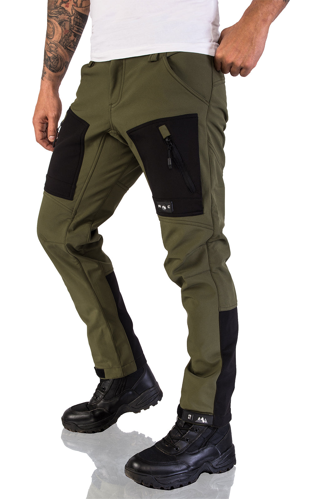 Men's trousers – with zip fastening and pockets