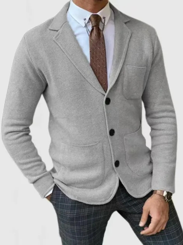 Ruben | Men’s Knit Blazer | Elegant & Modern Touch