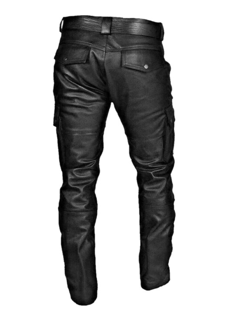 Ryder | Men’s Pants | PU Leather Biker Style