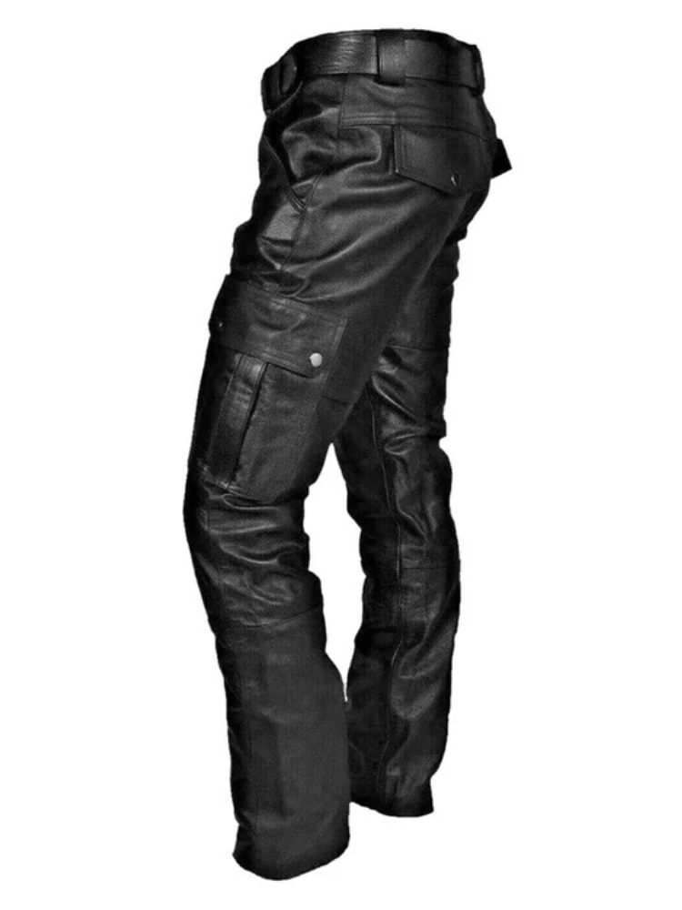 Ryder | Men’s Pants | PU Leather Biker Style