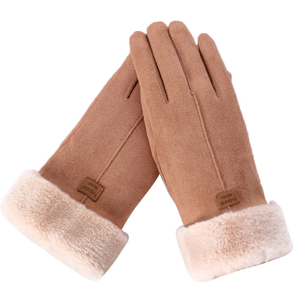 Winter gloves for women – gloves with soft lining