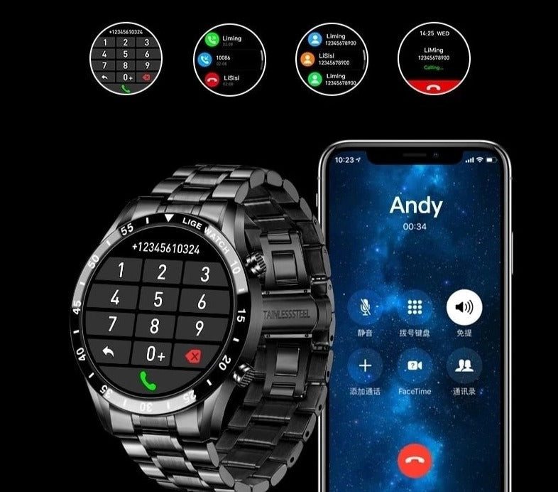 Men’s Smart Watch – Fitness Tracker and Alerts