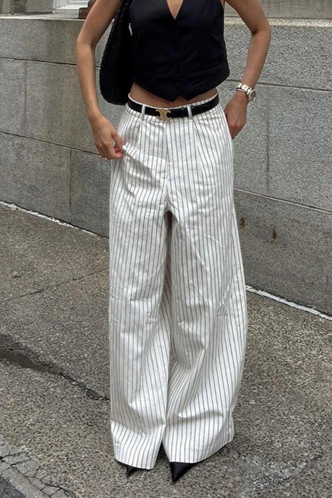 High-Waisted Wide-Leg Trousers | Chic & Versatile | Perfect for Effortless Styling